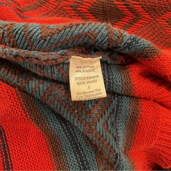 🔴BLU PEPPER TRIBAL OPEN FRONT SWEATER CARDIGAN🔴 - Picture 8 of 9